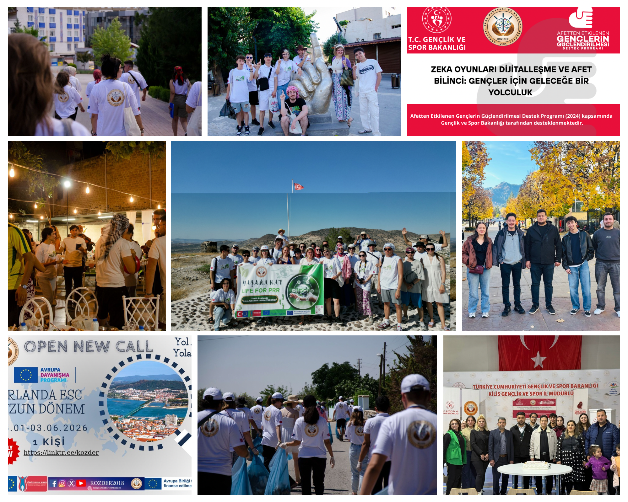 KOZ-DER Erasmus+ ve ESC faaliyetleri