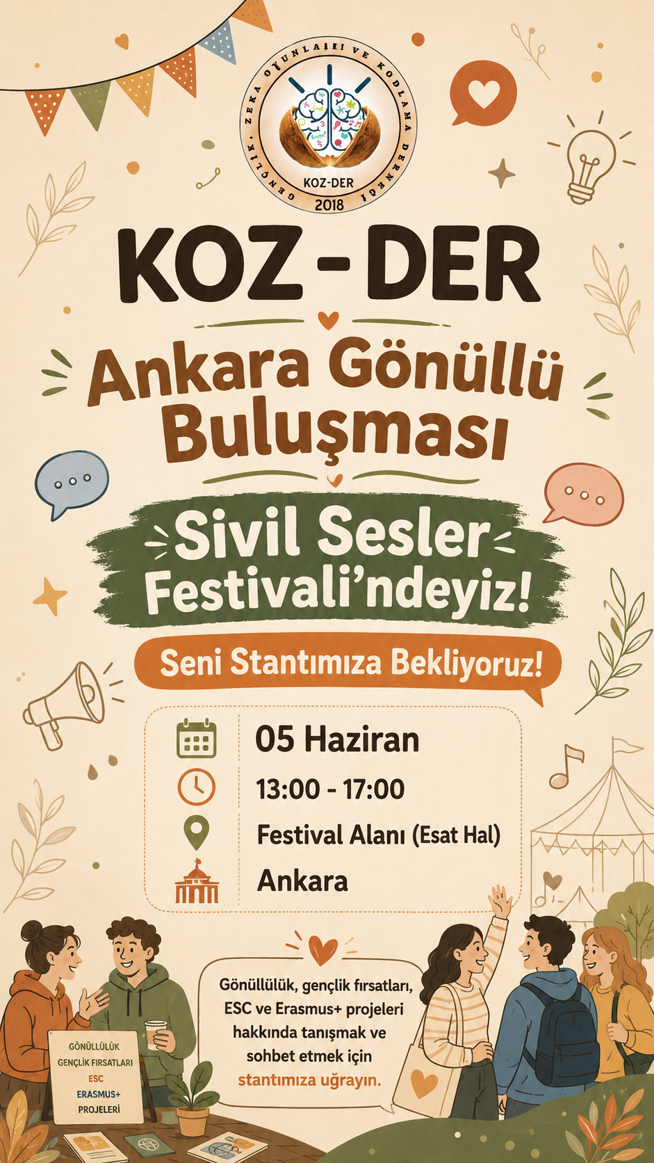 KOZ-DER Ankara Gönüllü Buluşması