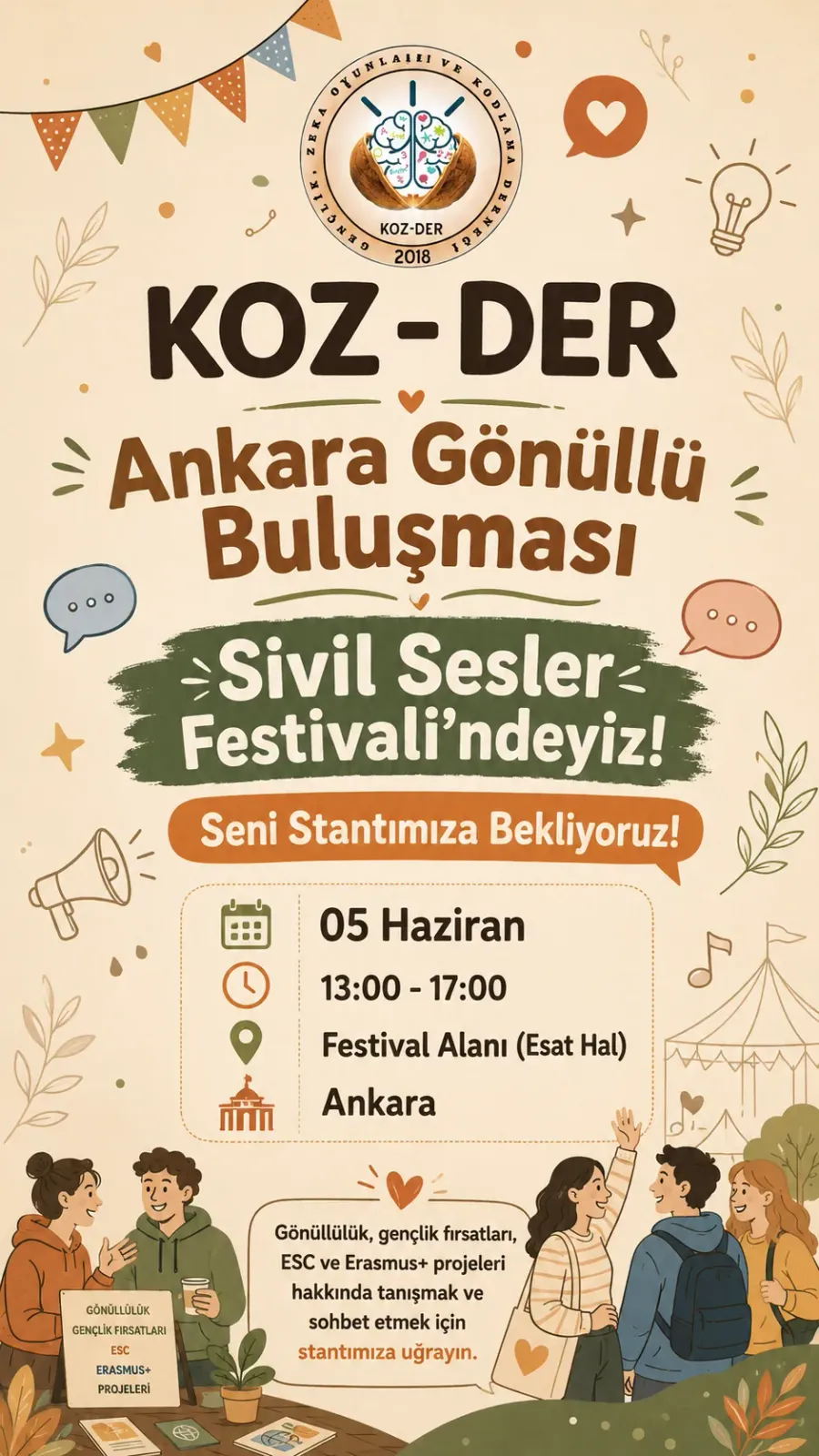 KOZ-DER Ankara Gönüllü Buluşması