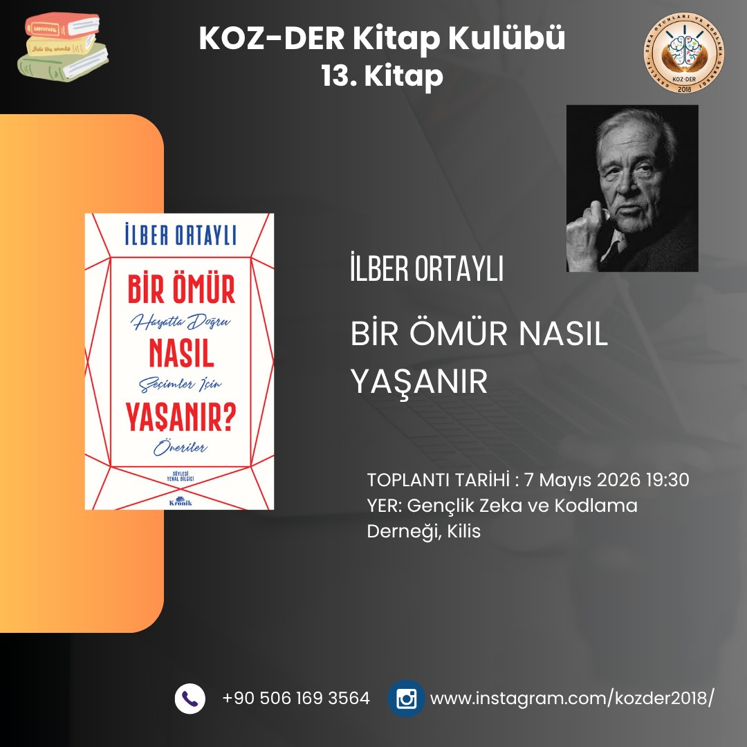 KOZ-DER Kitap Kulübü 13. Kitap