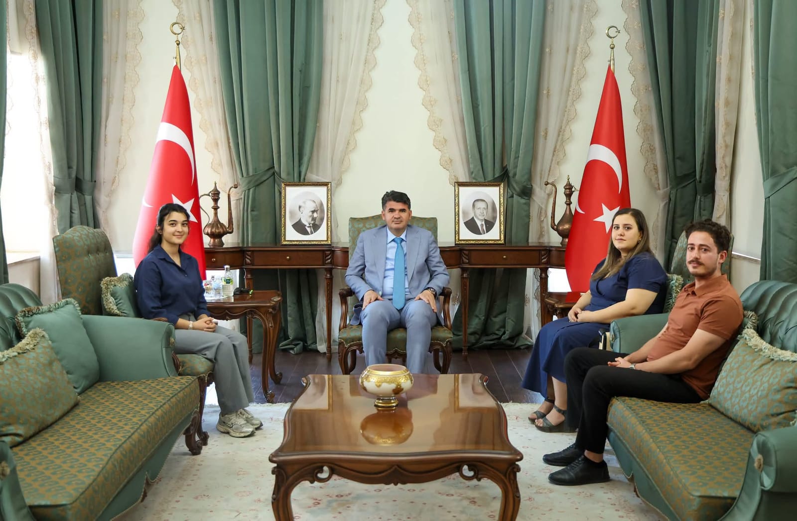 KOZ-DER Heyetinden Kilis Valisi Ömer Kalaylı’ya Nezaket Ziyareti