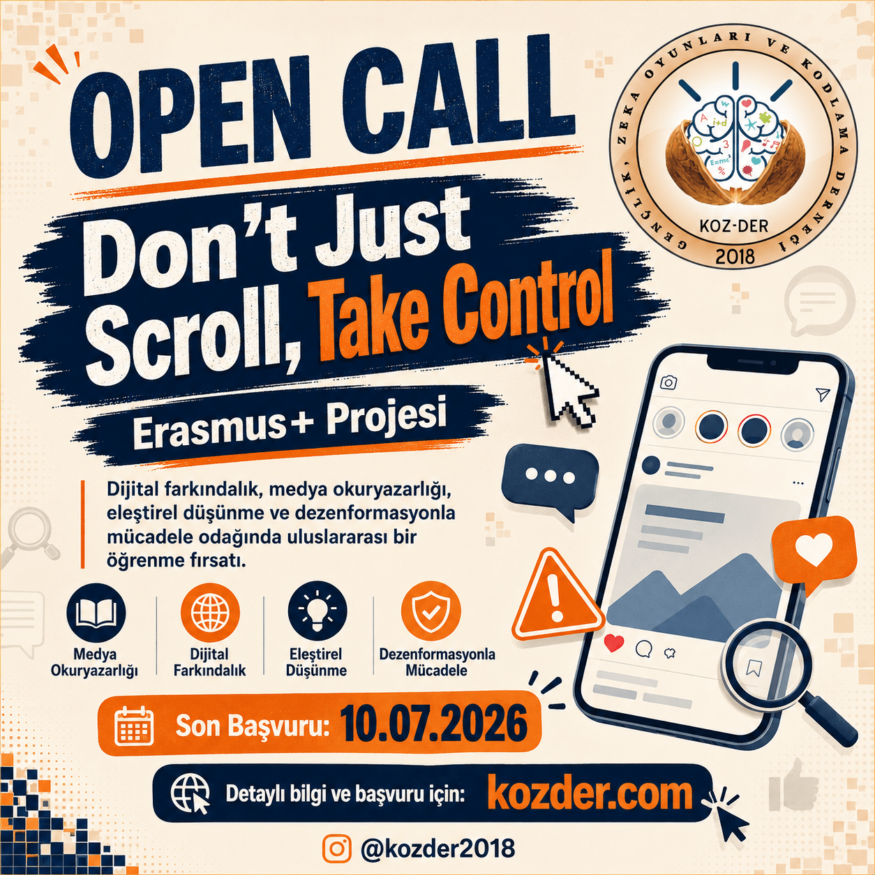 DON’T JUST SCROLL, TAKE CONTROL