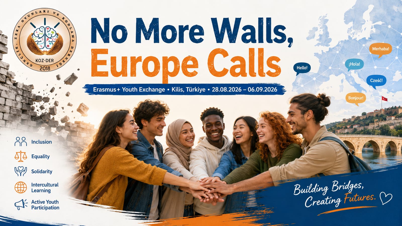 No More Walls, Europe Calls